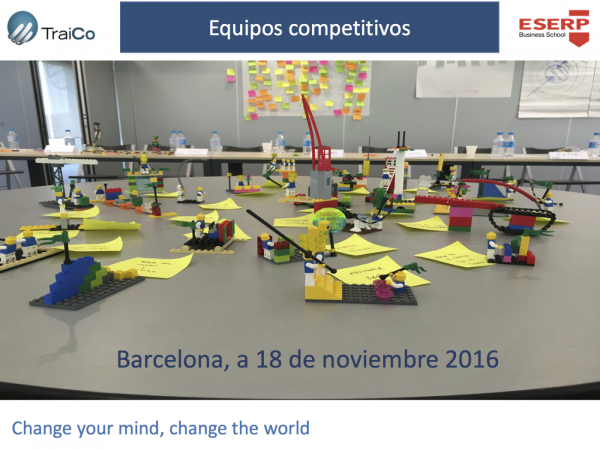 Workshop &ldquo;EQUIPOS COMPETITIVOS&rdquo; &ndash; 18/11/16